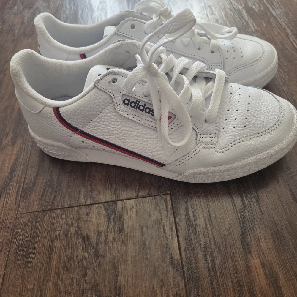 Adidas Kids Continental 80 White Sneakers - Picture 4 of 6